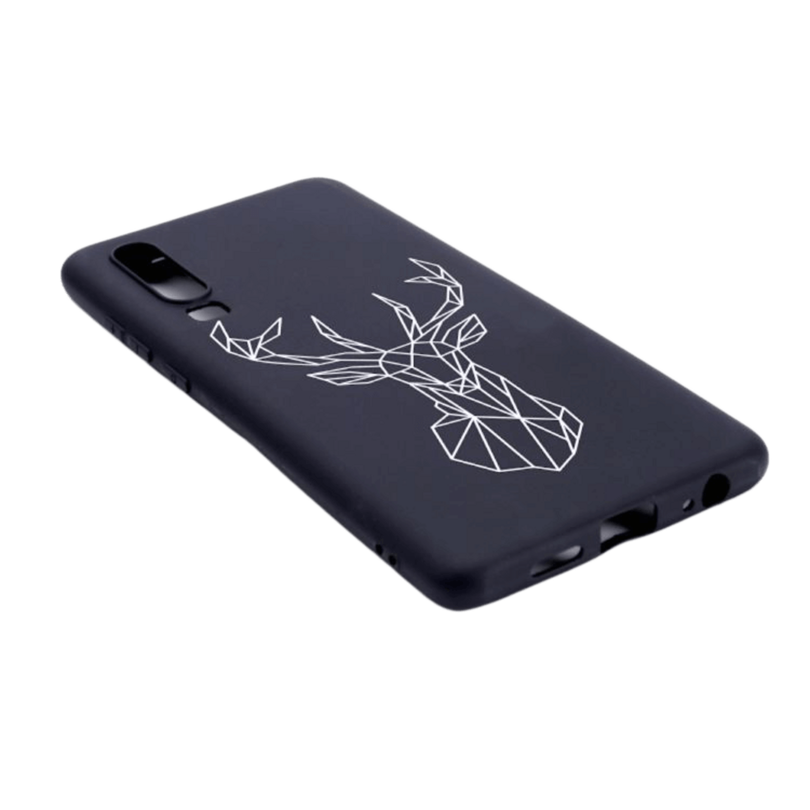 Mocaa Huawei P30 hoesje elk Zwart