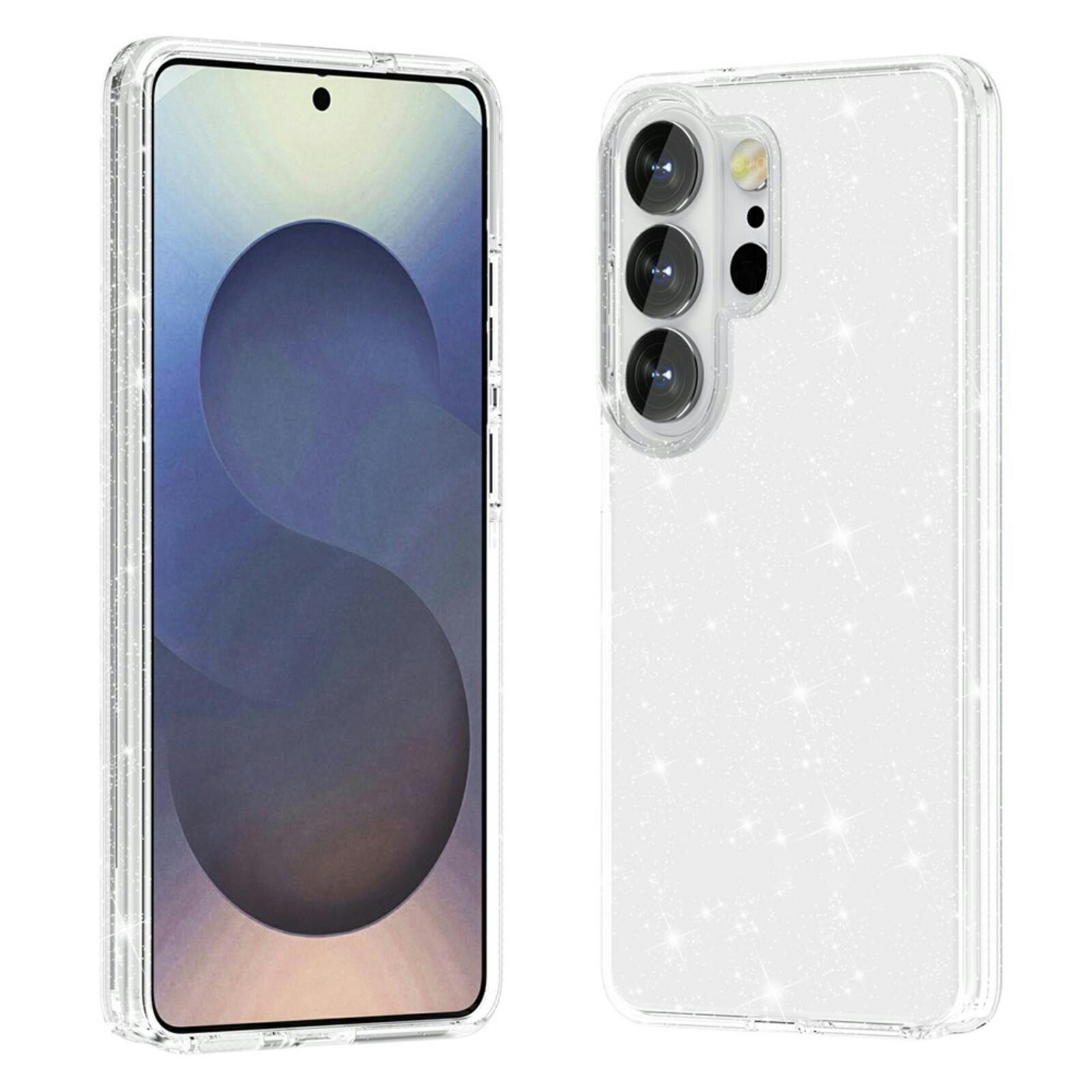 CaseBody Samsung Galaxy S26 Ultra Glitz Beschermhoesje Wit