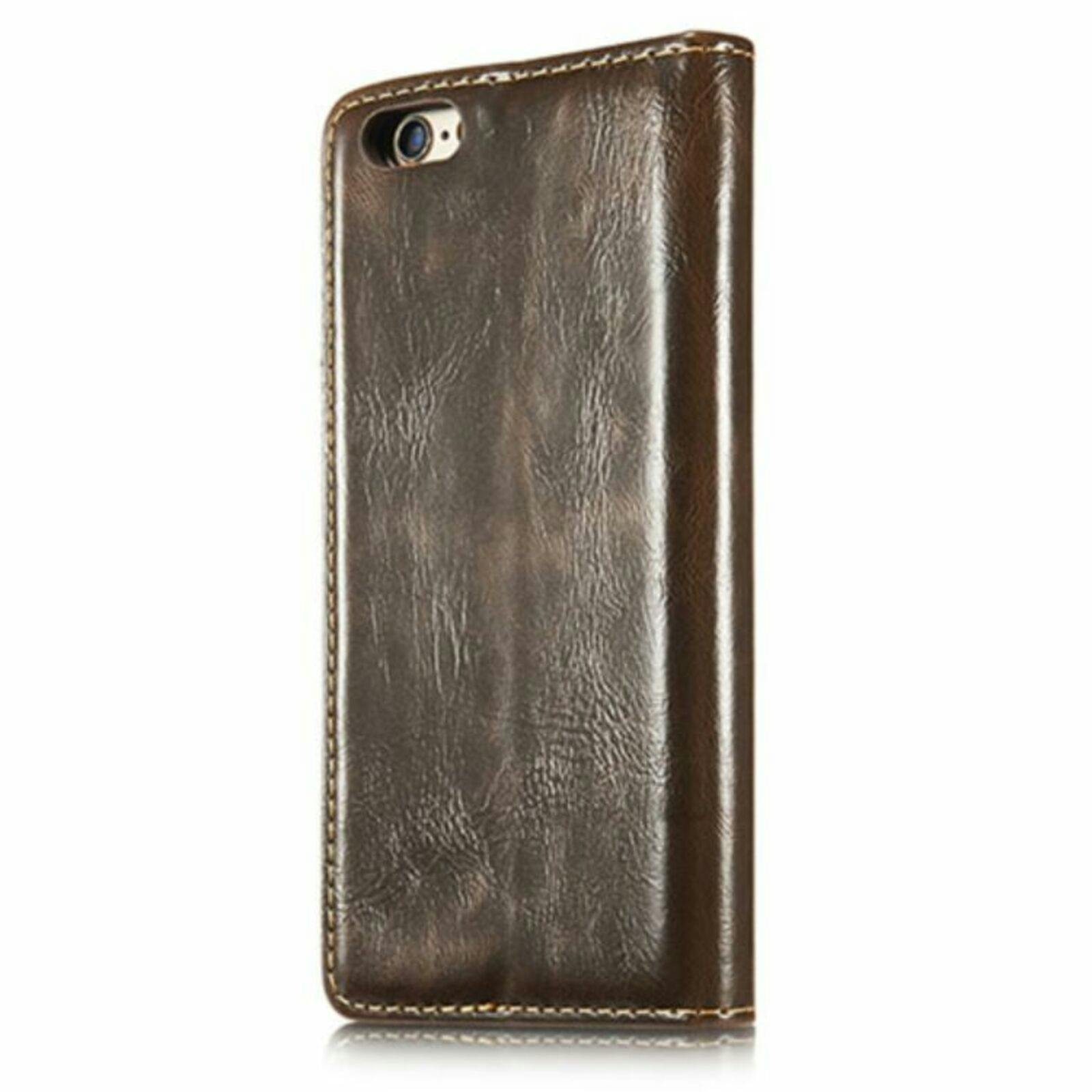 Caseme iPhone 6 / 6s Bookcase Hoesje Bruin
