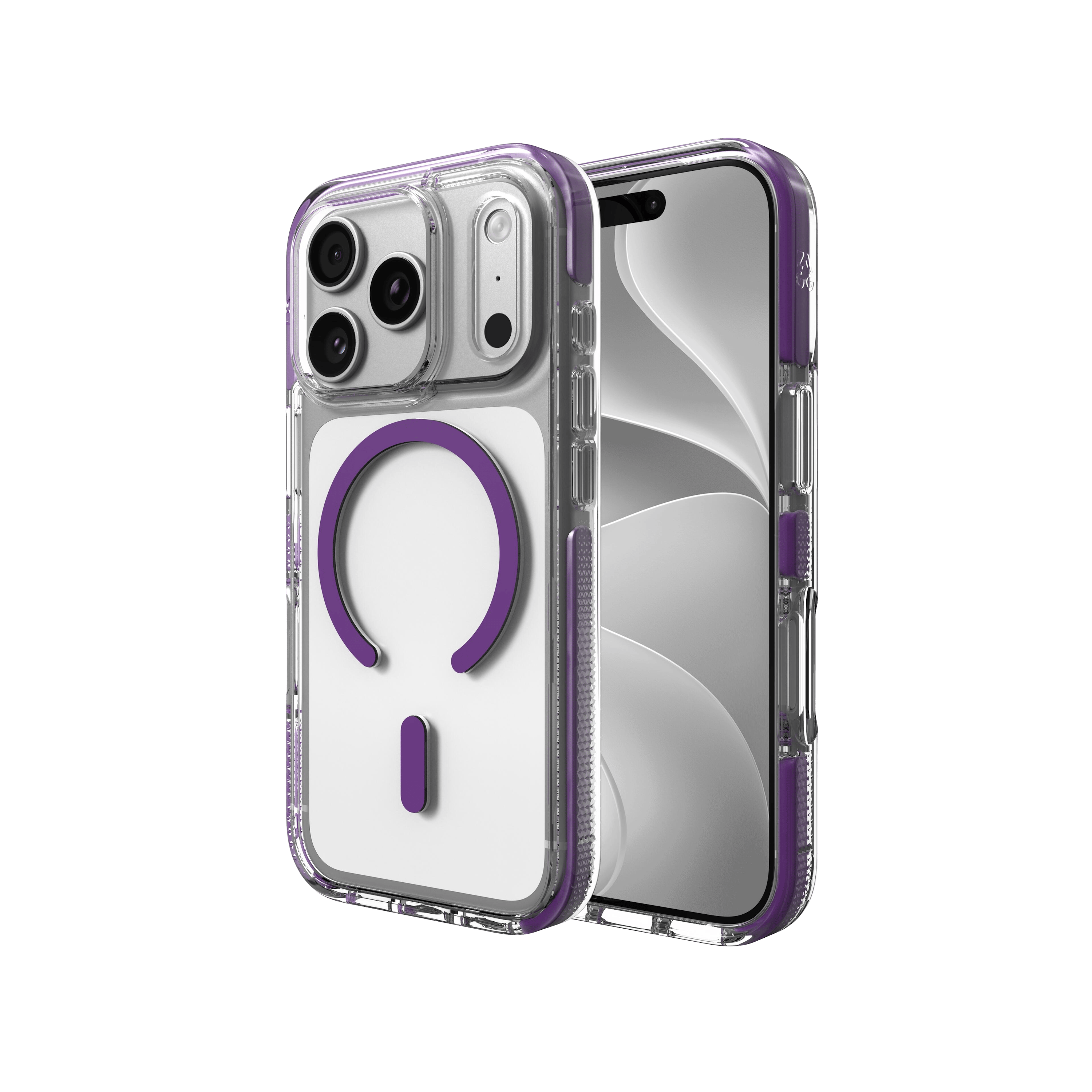 ZAGG iPhone 17 Pro / 18 Pro Santa Cruz MagSafe Hoesje Paars