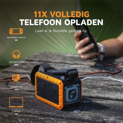 Xtorm 100W Rugged Powerbank 40.000 mAh Zwart