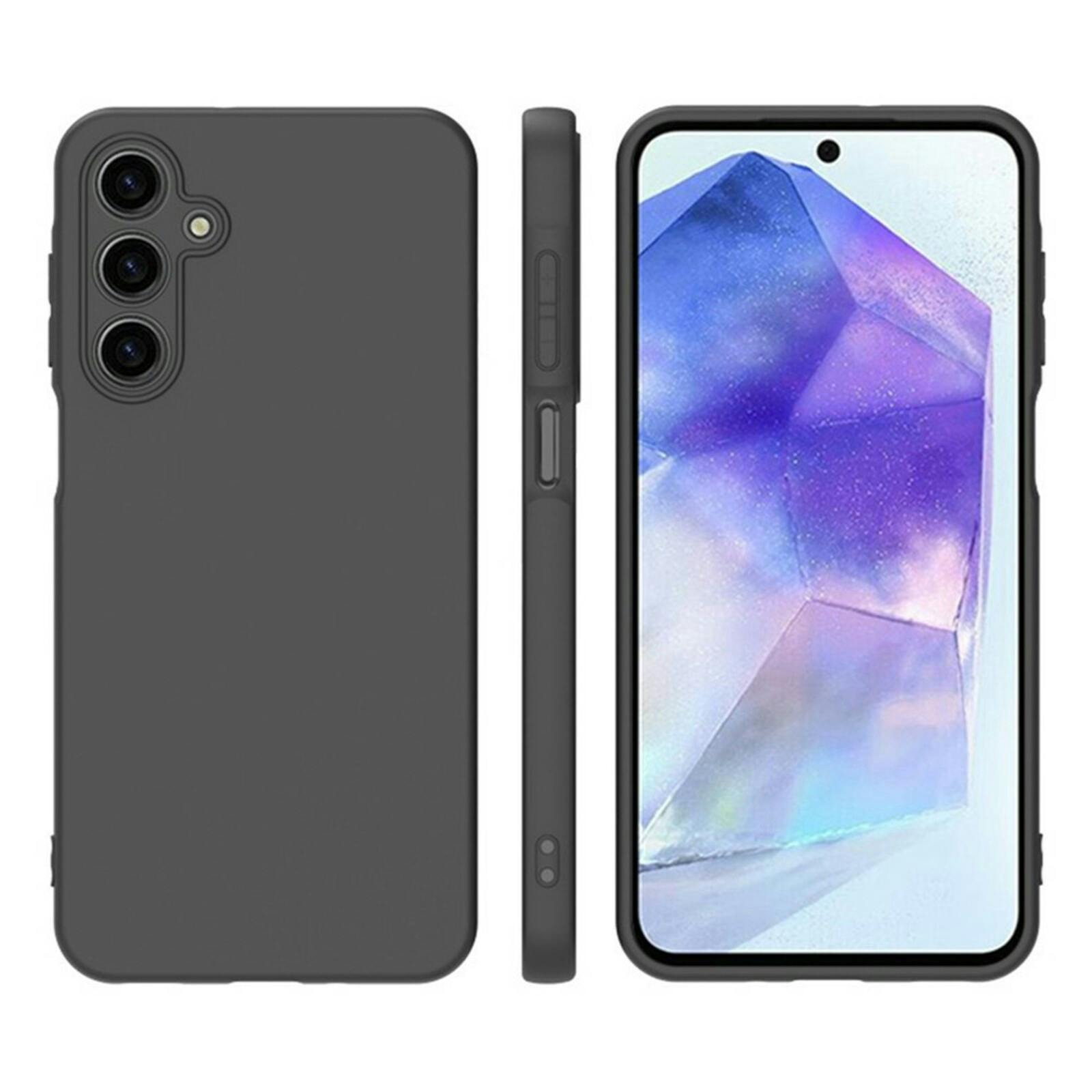 CaseBody Samsung Galaxy A16 Slim-Fit Backcover Zwart