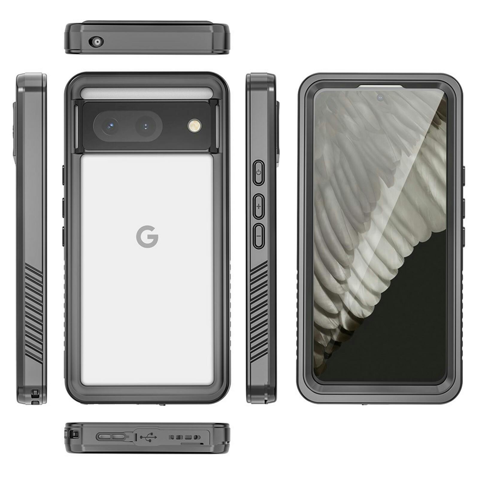 REDPEPPER Google Pixel 8 FS Series Waterproof Case Zwart