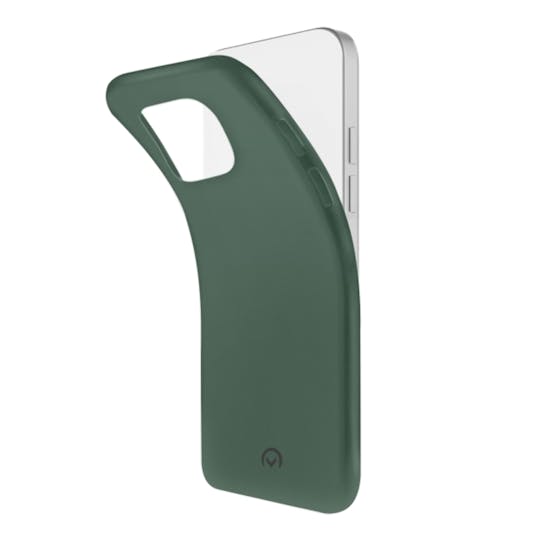 Mobilize iPhone 14 Pro Rubber Siliconen (TPU) Hoesje Matt Groen