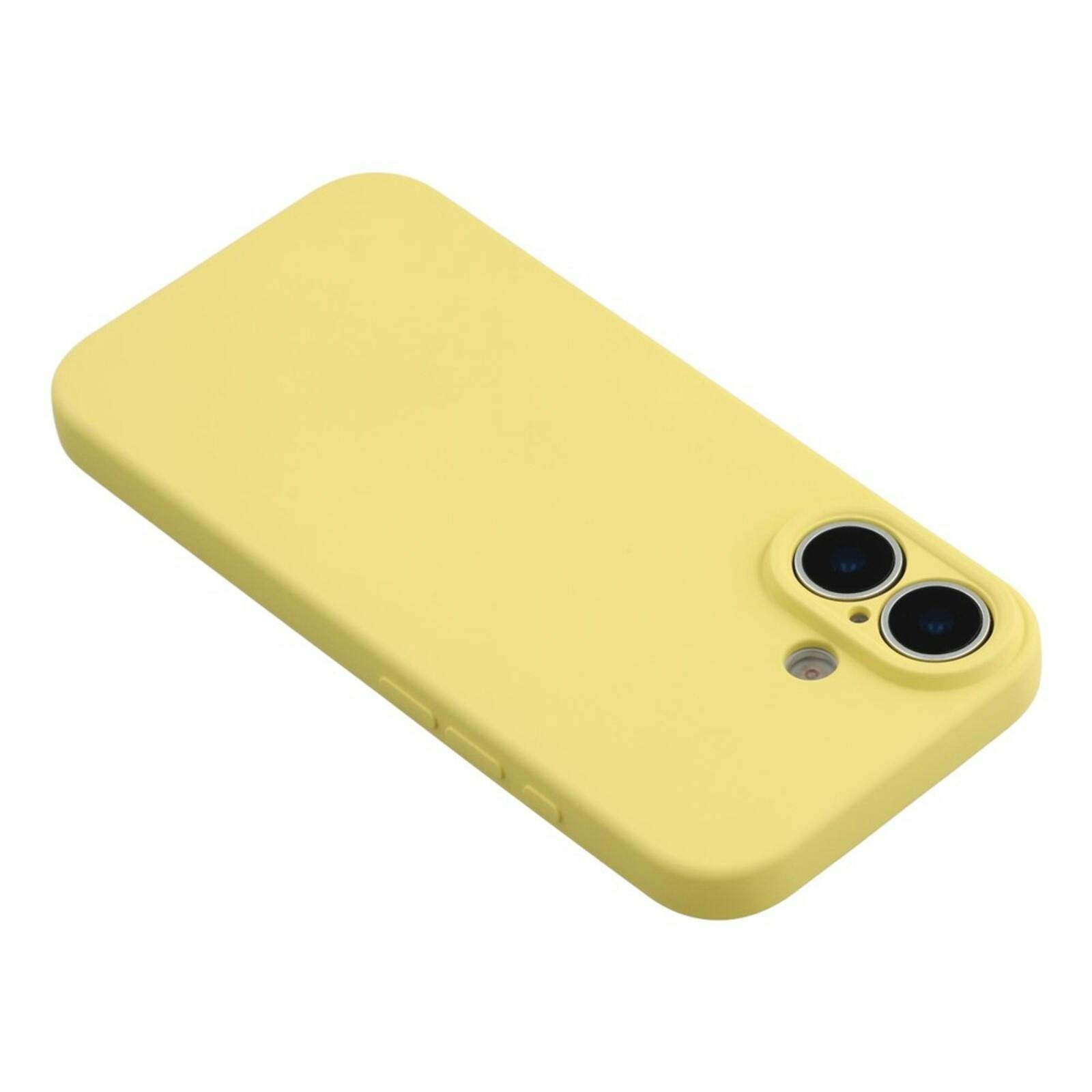 Mocaa Apple iPhone 17 Lens Protection Hoesje Geel