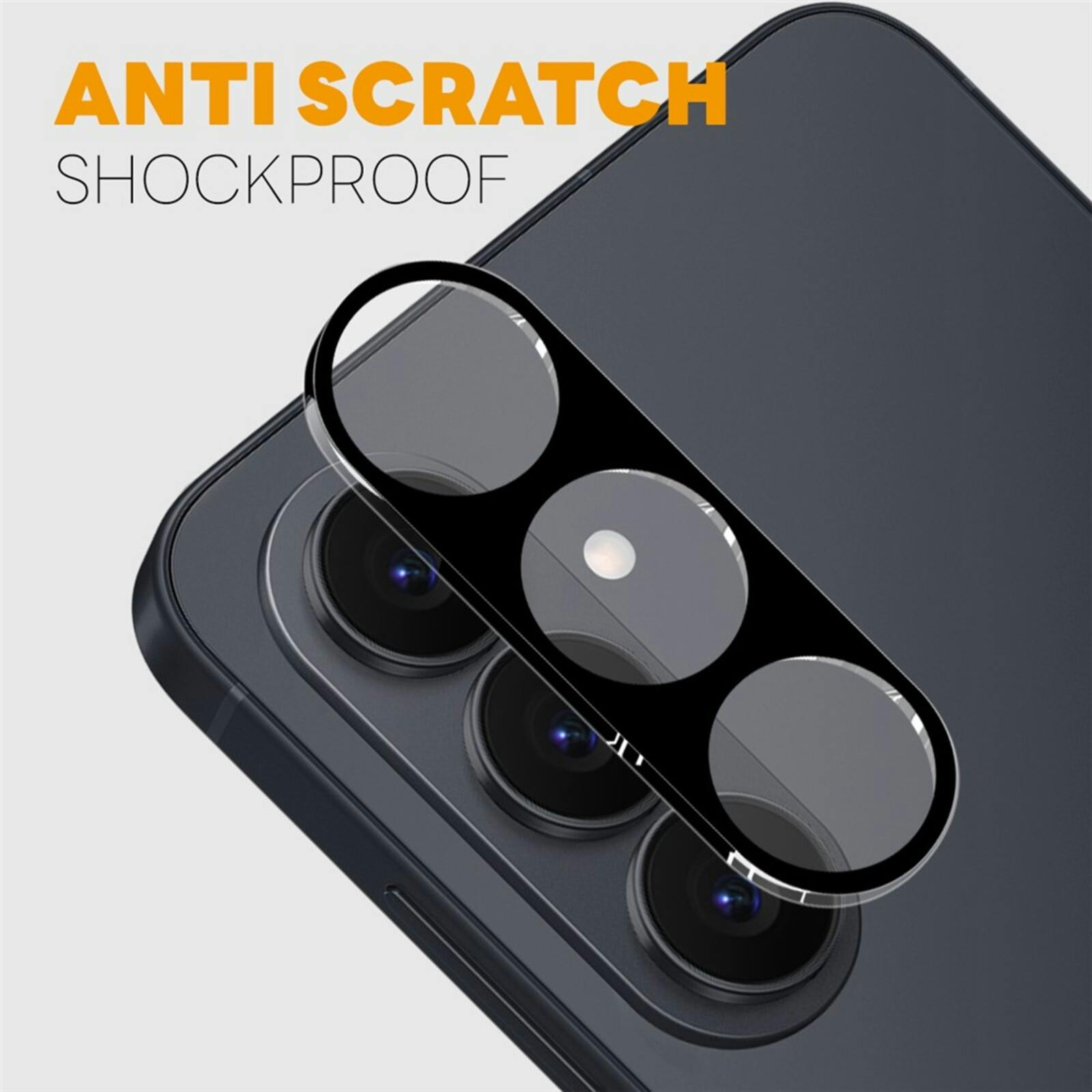 Northjo Samsung Galaxy S26 Camera Protector Zwart