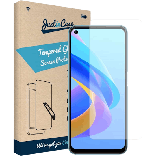 Just in Case OPPO A96 Gehard Glas Screenprotector