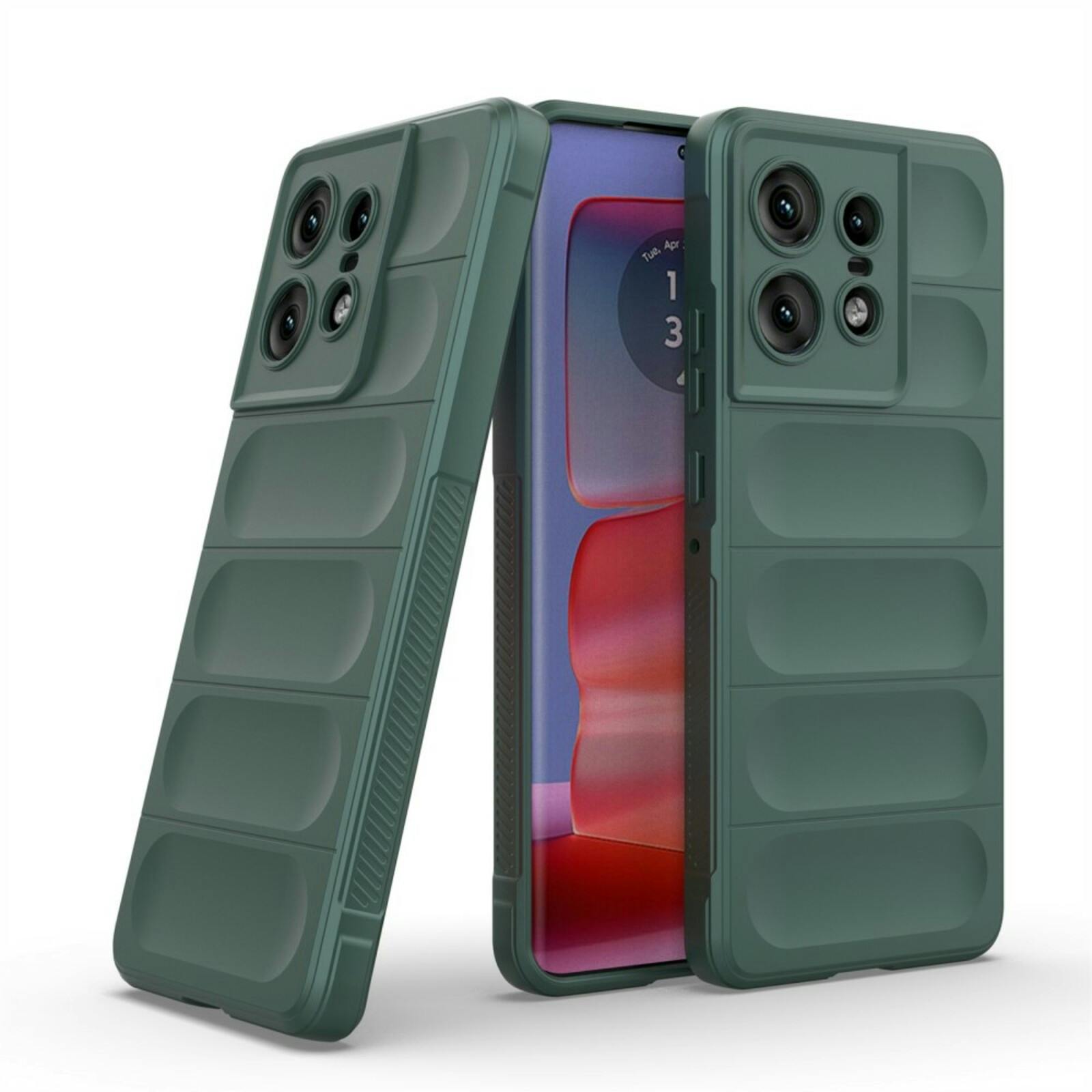 Comfycase Motorola Edge 50 Pro Cushion Case Groen
