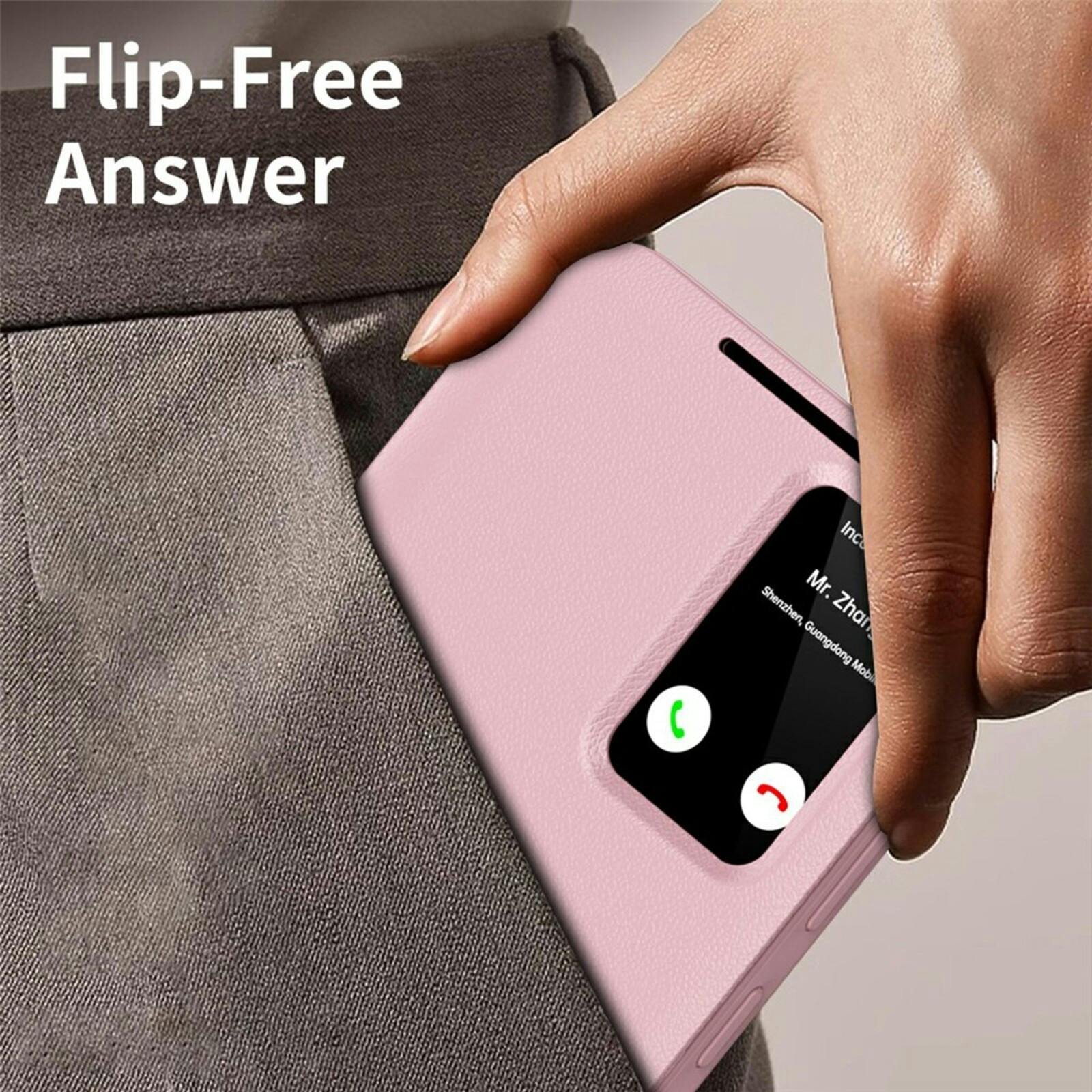 CaseBody Samsung Galaxy S26 Ultra Smart Cover Roze