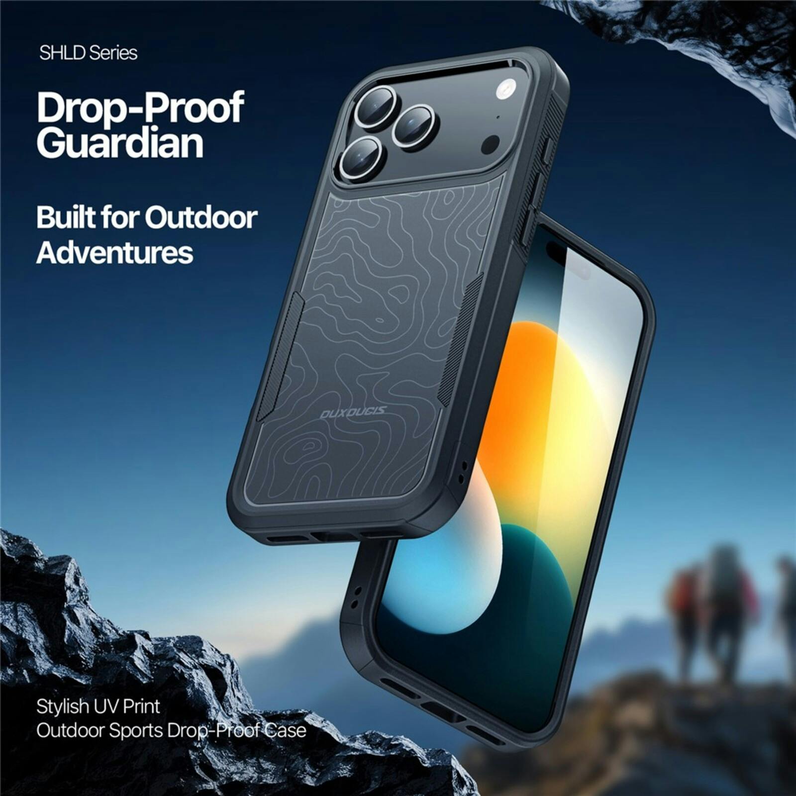 DUX DUCIS Apple iPhone 17 Pro Max SHLD Series Extreme Protector Case Transparant