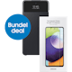 Samsung Galaxy A52(s) Smart S View Cover + Tempered Glass Bundel