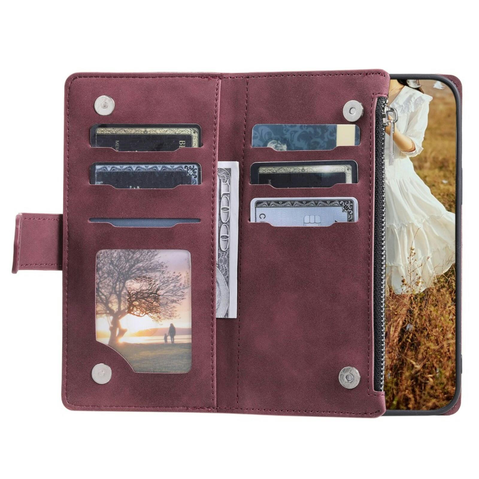TwoTone Apple iPhone 16e Wallet Hoesje Rood
