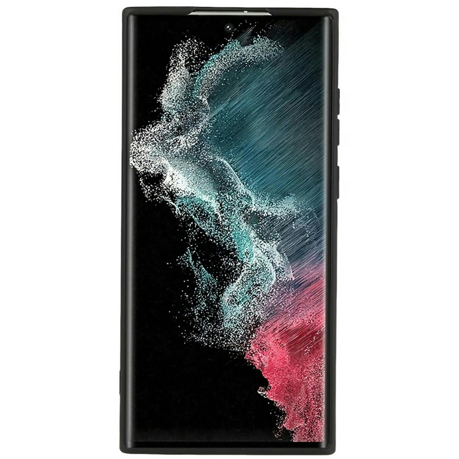 Mocaa Samsung Galaxy S24 Ultra Hoesje Zwart