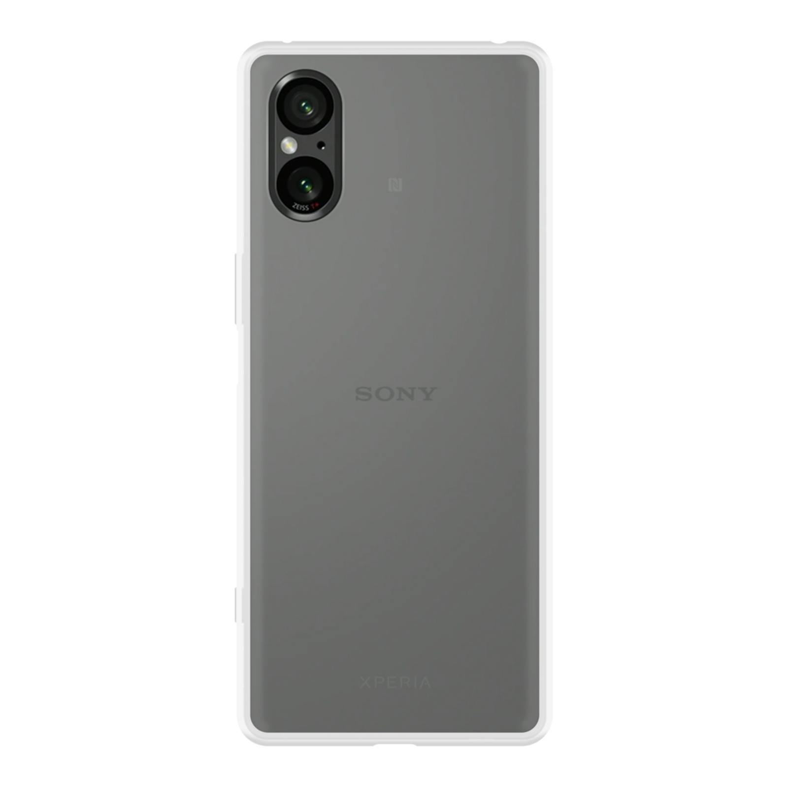 Just in Case Xperia 5 V Siliconen (TPU) Hoesje Transparant