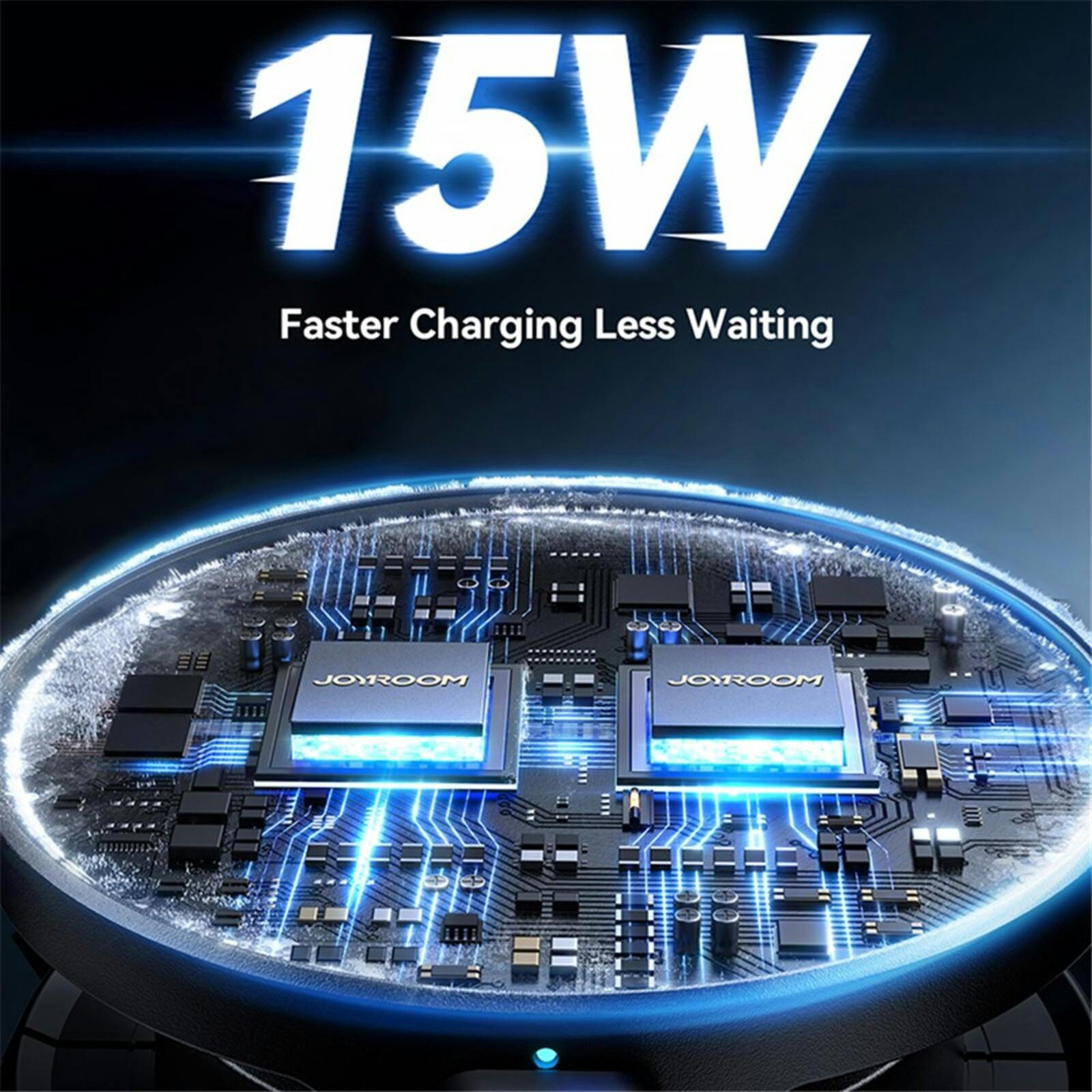 Joyroom 15W Foldable Magnetic Wireless Car Charger Holder