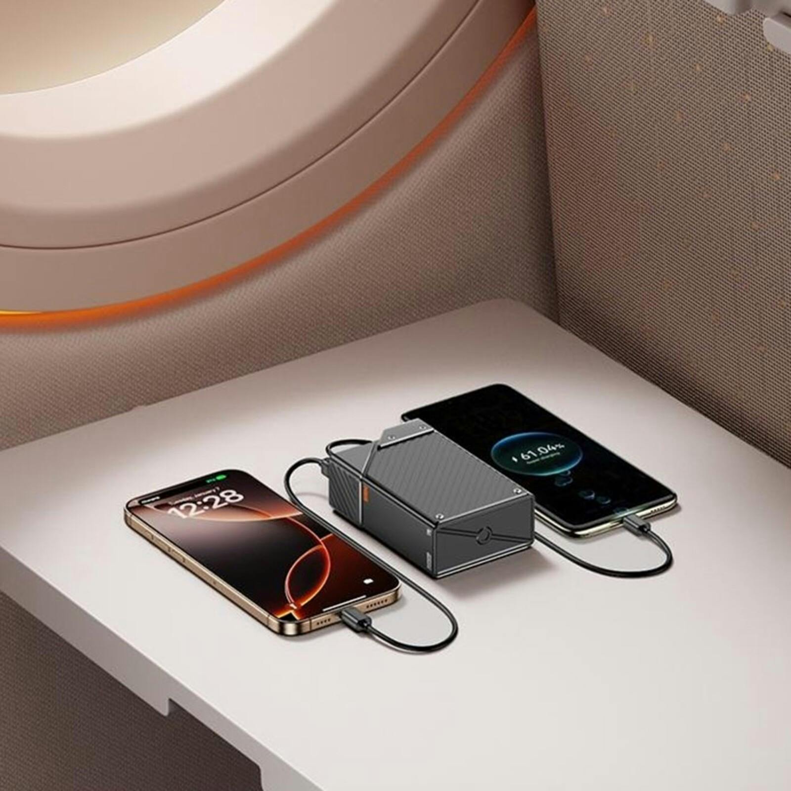 Yesido 20.000mAh 65W Fast Charging Portable Powerbank Zwart 20.000 mAh