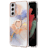 CaseBody Samsung Galaxy S21 Case Met Ringhouder Meerkleurig
