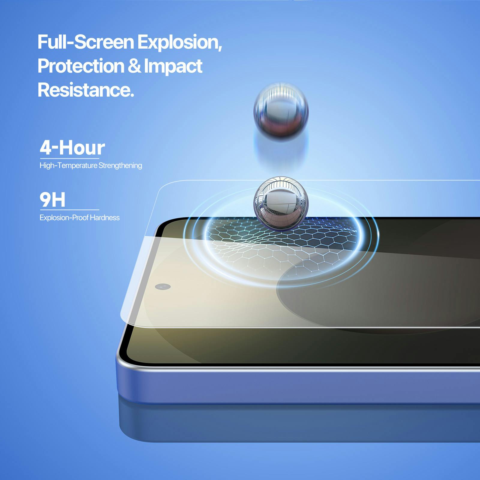 DUX DUCIS Samsung Galaxy S26 Easy Installation Glass Screenprotector Transparant