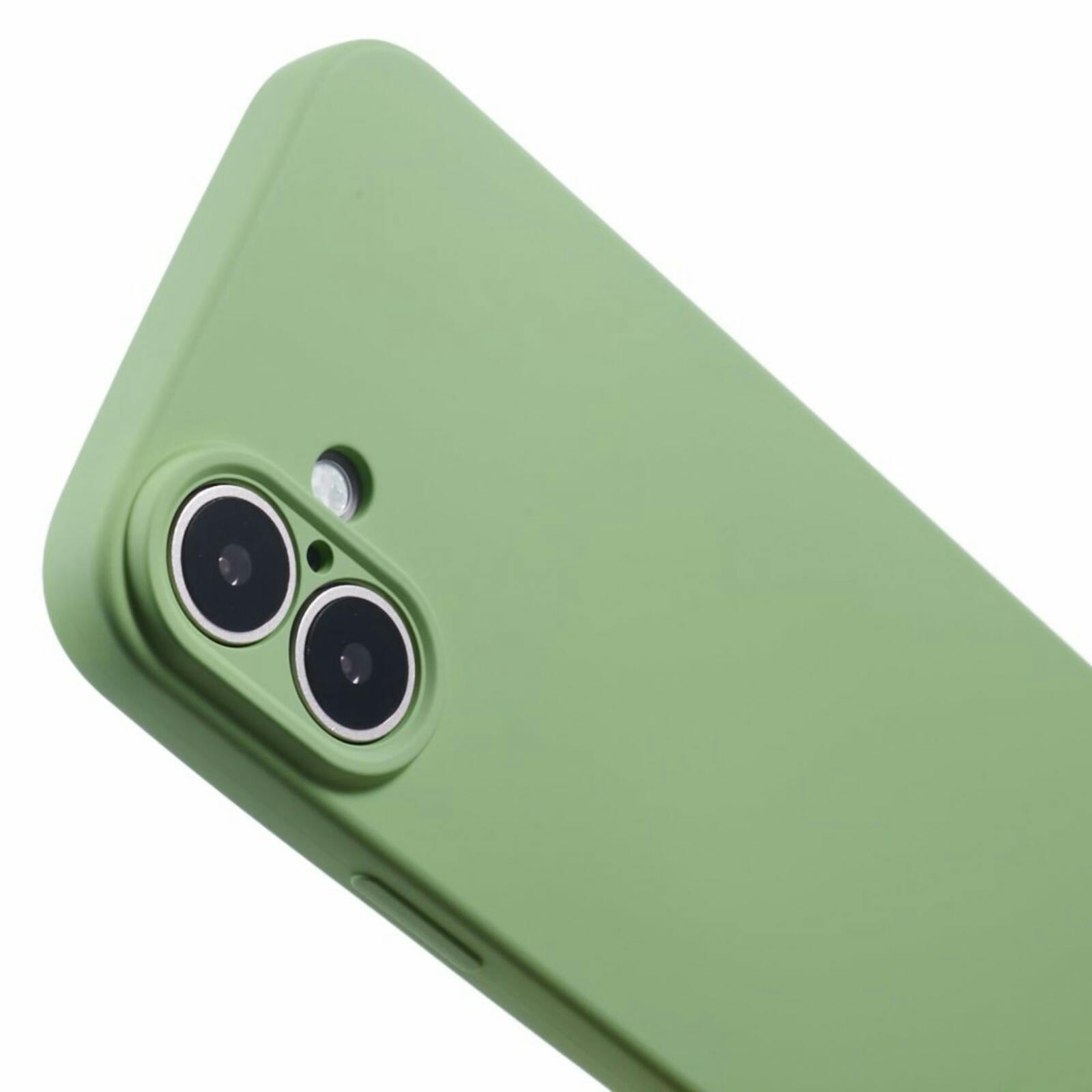 Mocaa Apple iPhone 16 Lens Protection Koordhoesje Groen