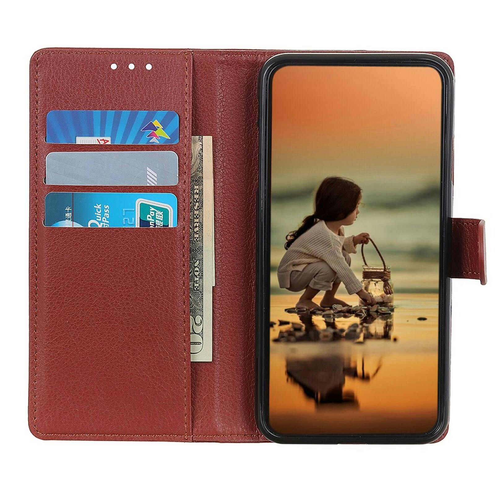 Comfycase Xiaomi Redmi A7 Pro Bookcase Hoesje Bruin