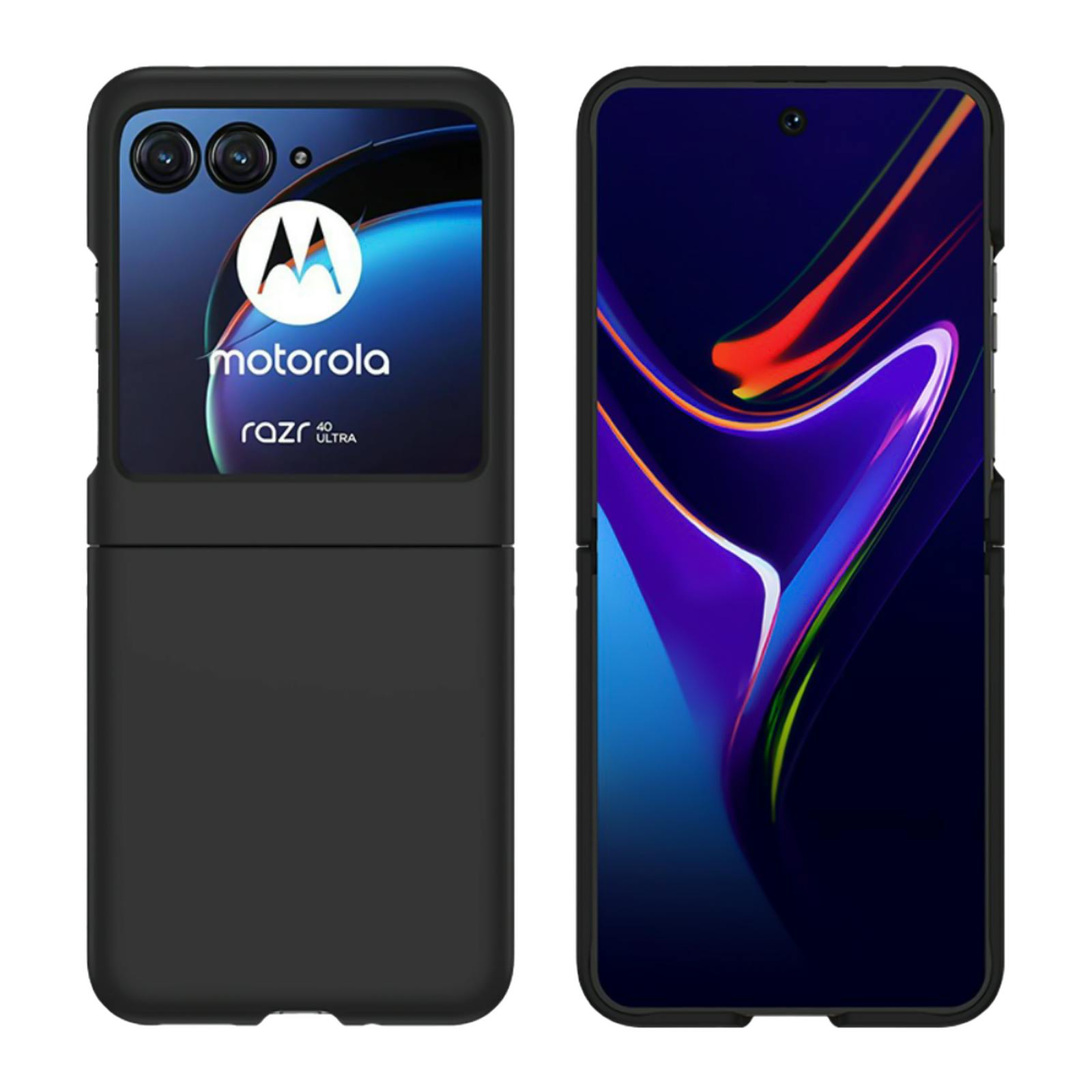 Just in Case Razr 40 Ultra Hardcase Hoesje Zwart