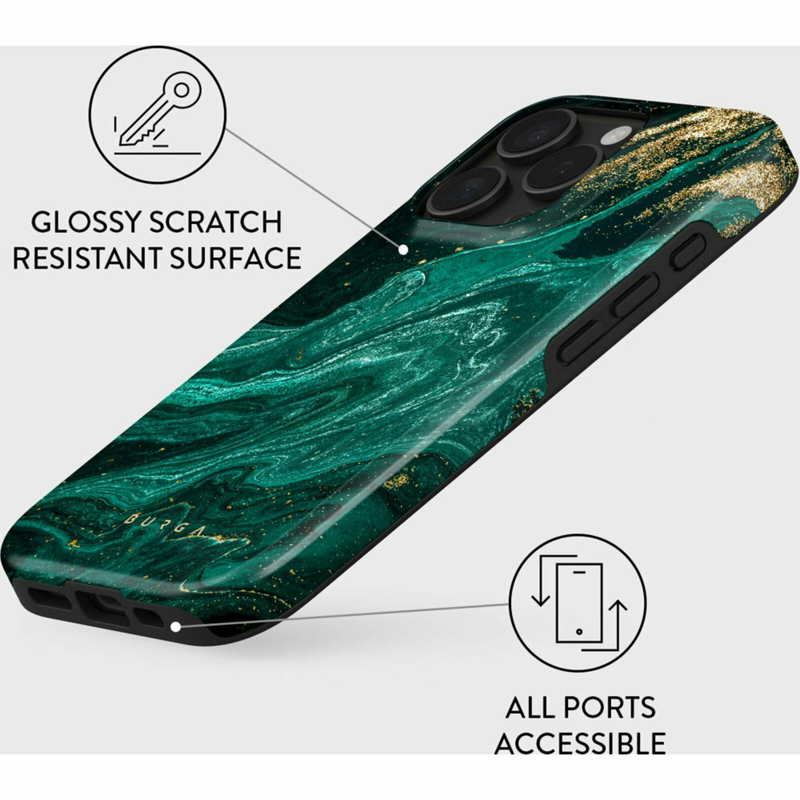 Burga iPhone 16 Pro Max Hoesje Emerald Pool