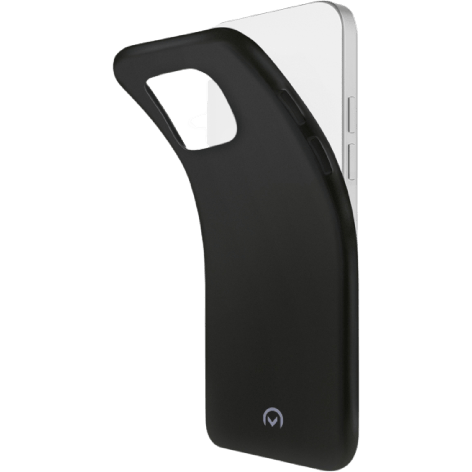 Just in Case OnePlus 11 Siliconen Hoesje Zwart - Achterkant