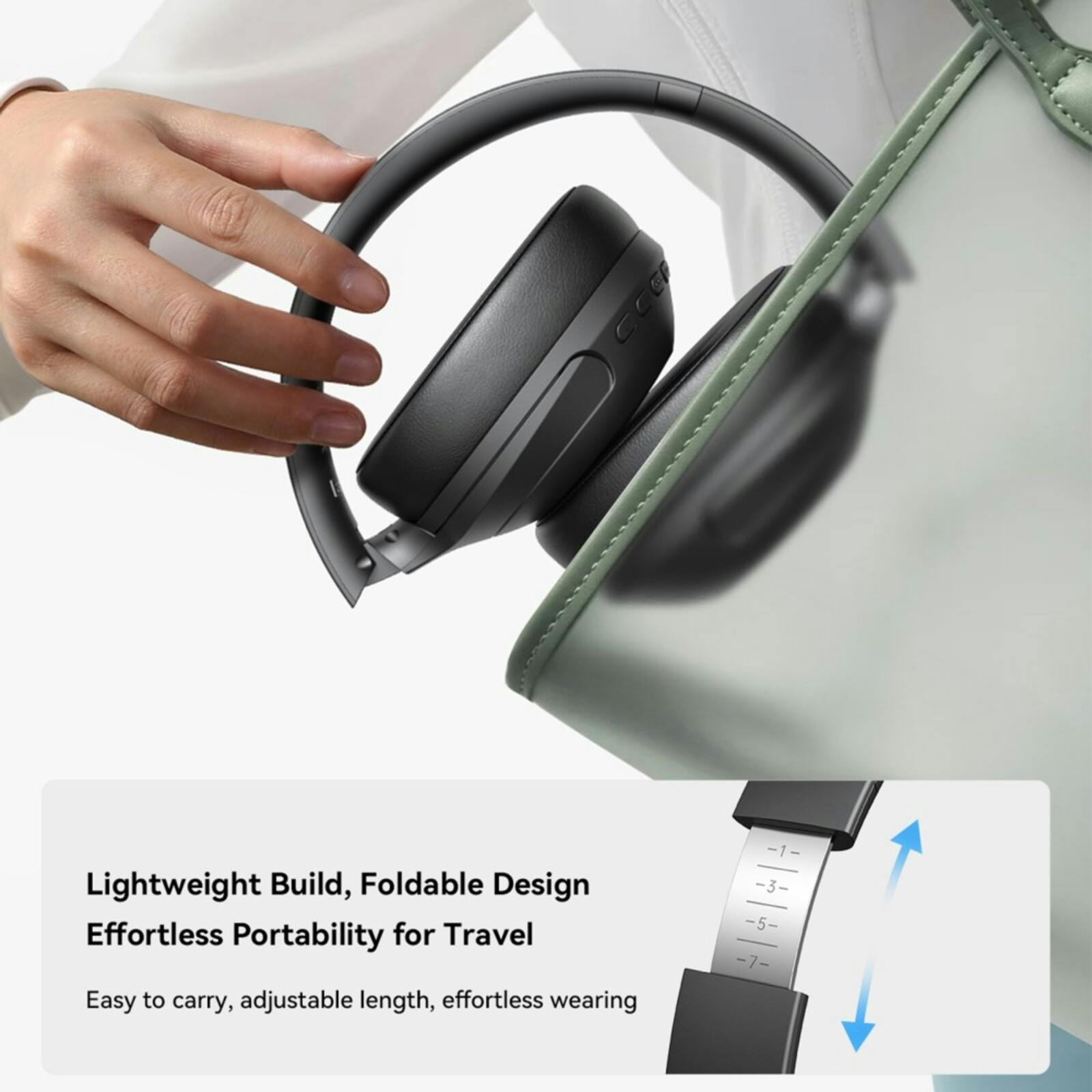 Joyroom ANC Wireless Headphones Zwart