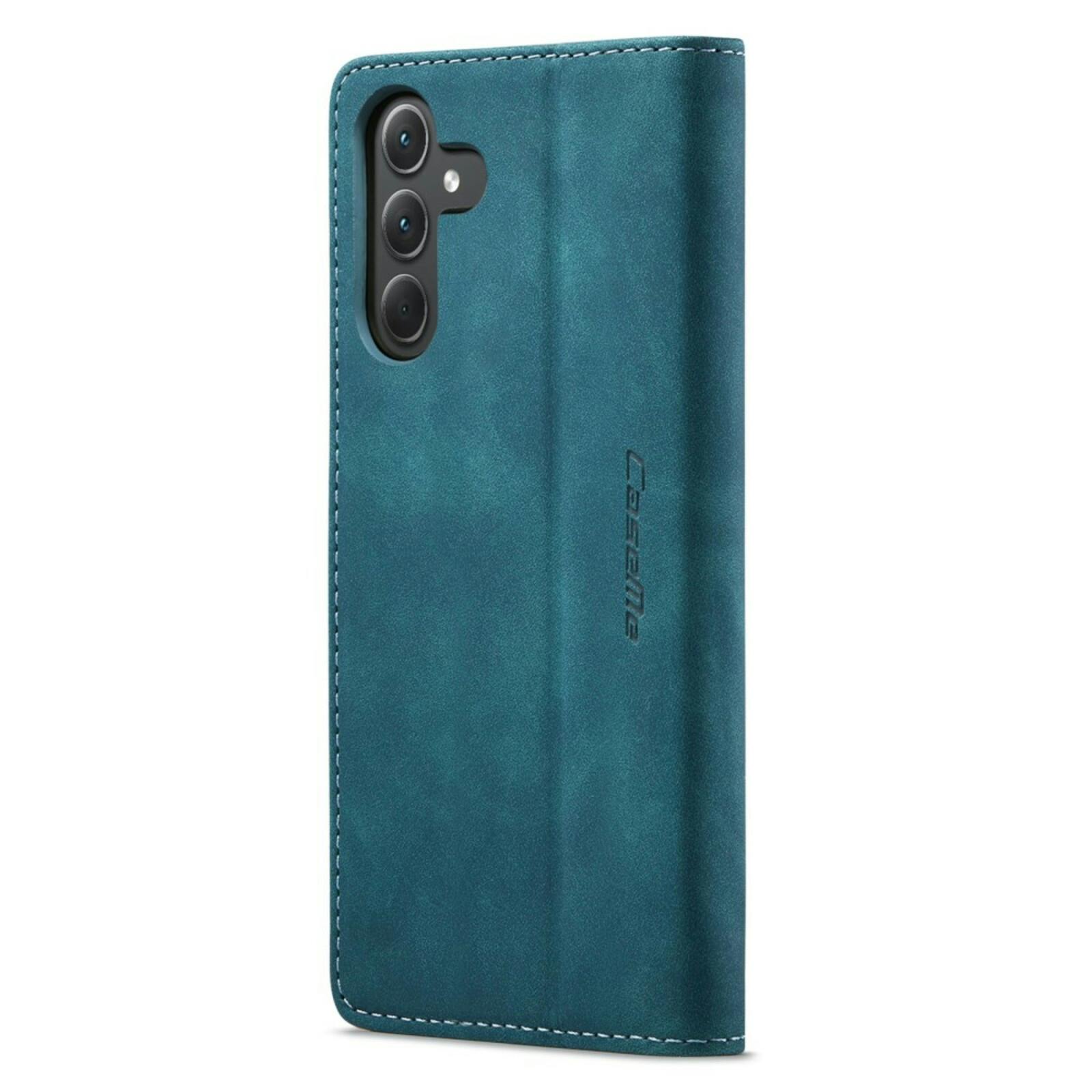 Caseme Samsung A35 Business Wallet Hoesje Blauw