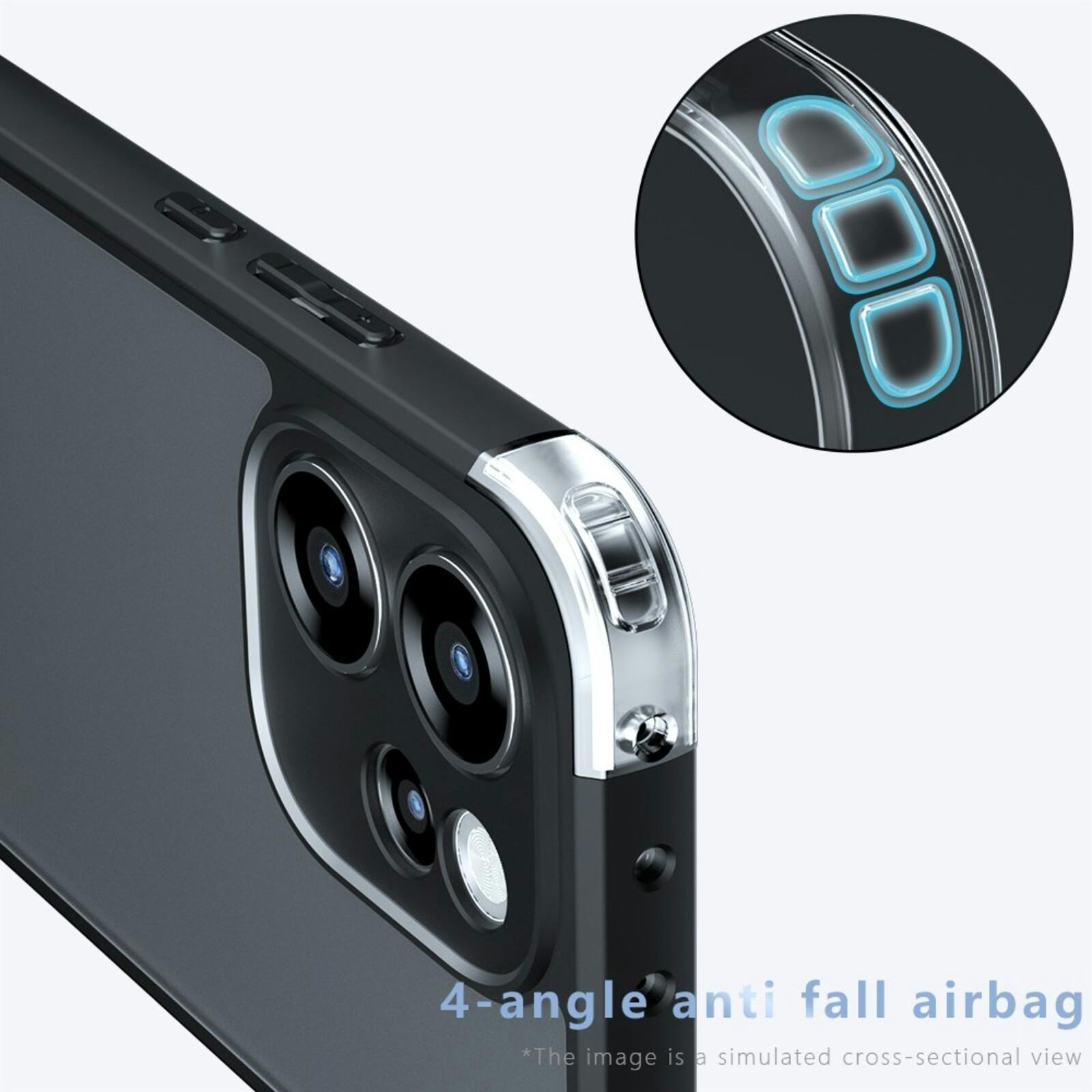 CaseBody OPPO Reno15 Bumper Case Zwart