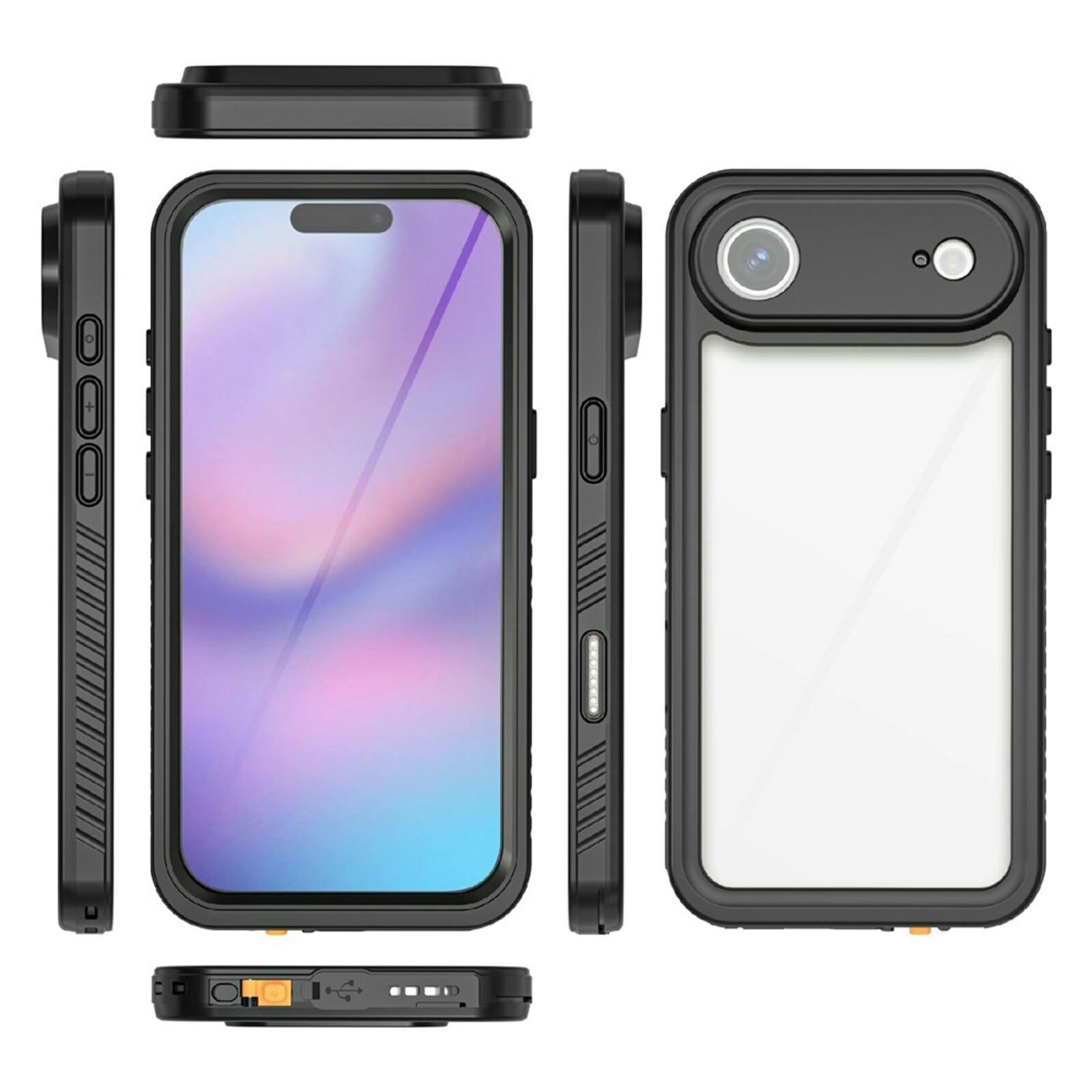 REDPEPPER Apple iPhone 17 Air FS Series Waterproof Case Zwart