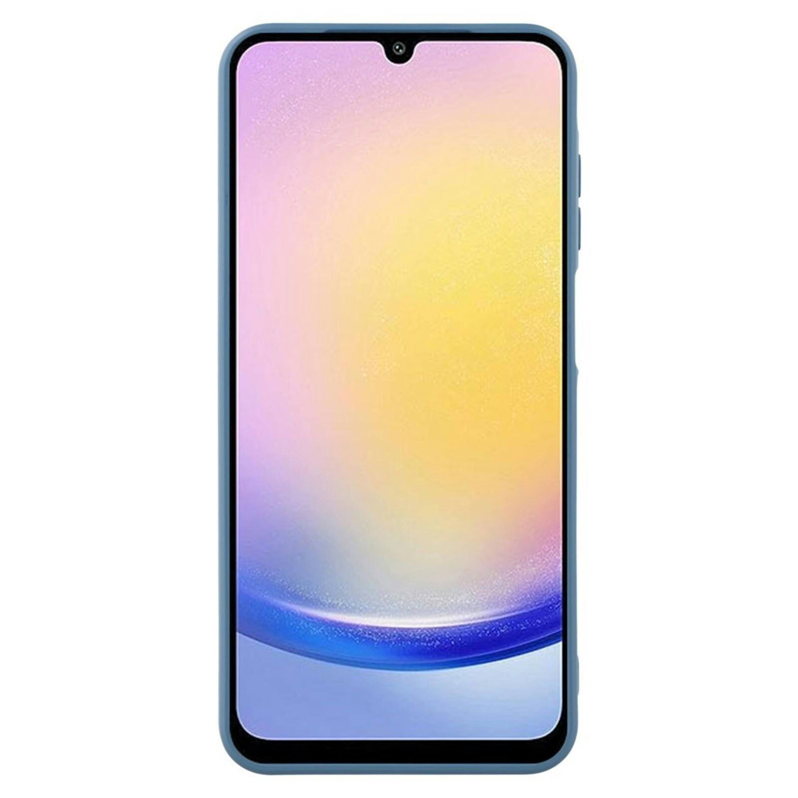 Mocaa Samsung Galaxy A27 Lens Protection Hoesje Blauw