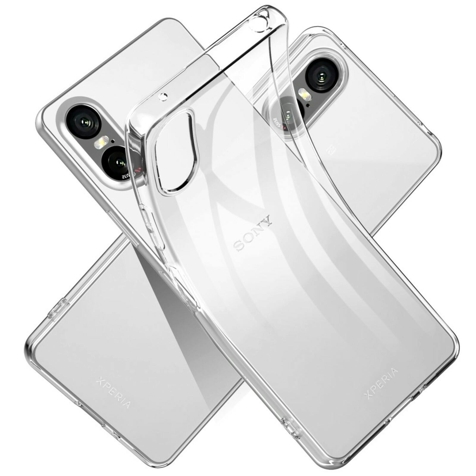 CaseBody Xperia 10 VI Shockproof Hoesje Transparant