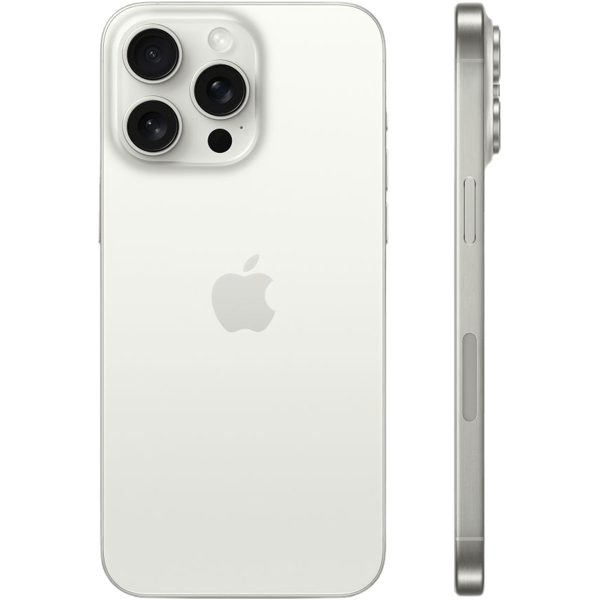 Apple iPhone 15 Pro Max White Titanium - Voorkant