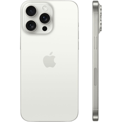 Apple iPhone 15 Pro Max White Titanium - Voorkant