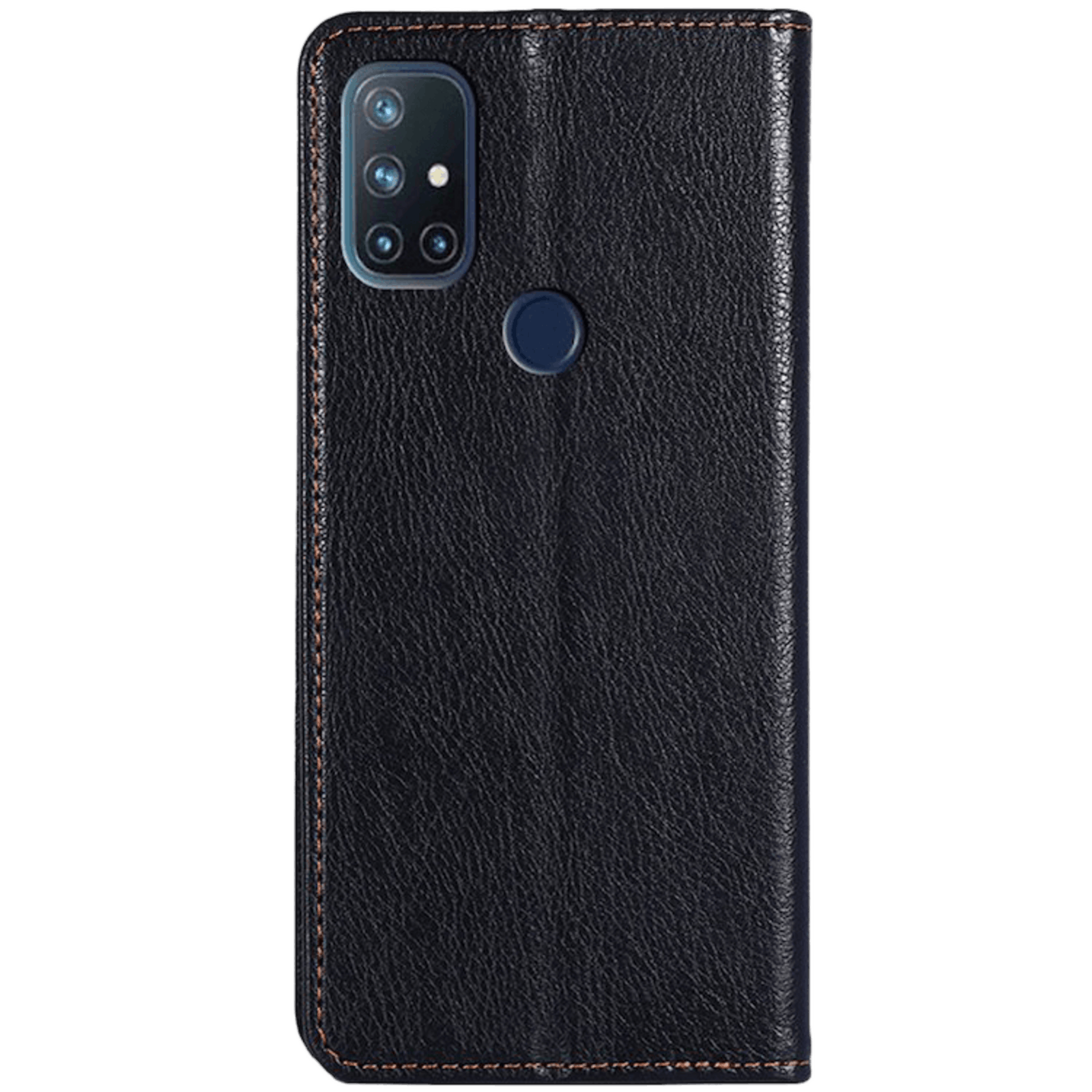 Mocaa OnePlus Nord N10 Magnetisch Slim Fit Bookcase Hoesje Zwart