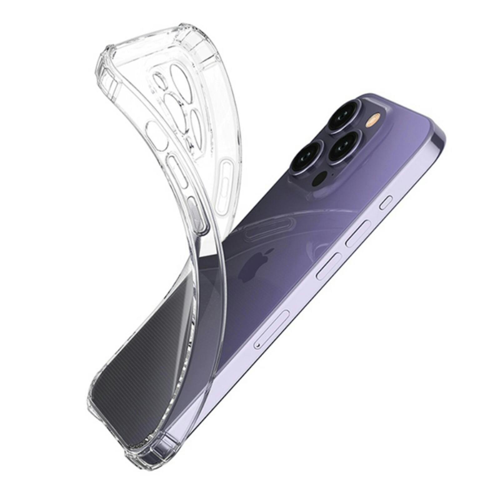 CaseBody Apple iPhone 15 Pro Shockproof Hoesje Transparant