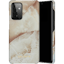 Selencia Galaxy A52(s) Fashion Hoesje Earth White - Voorkant