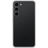 Samsung Galaxy S23 Plus Frame Case Zwart - Achterkant