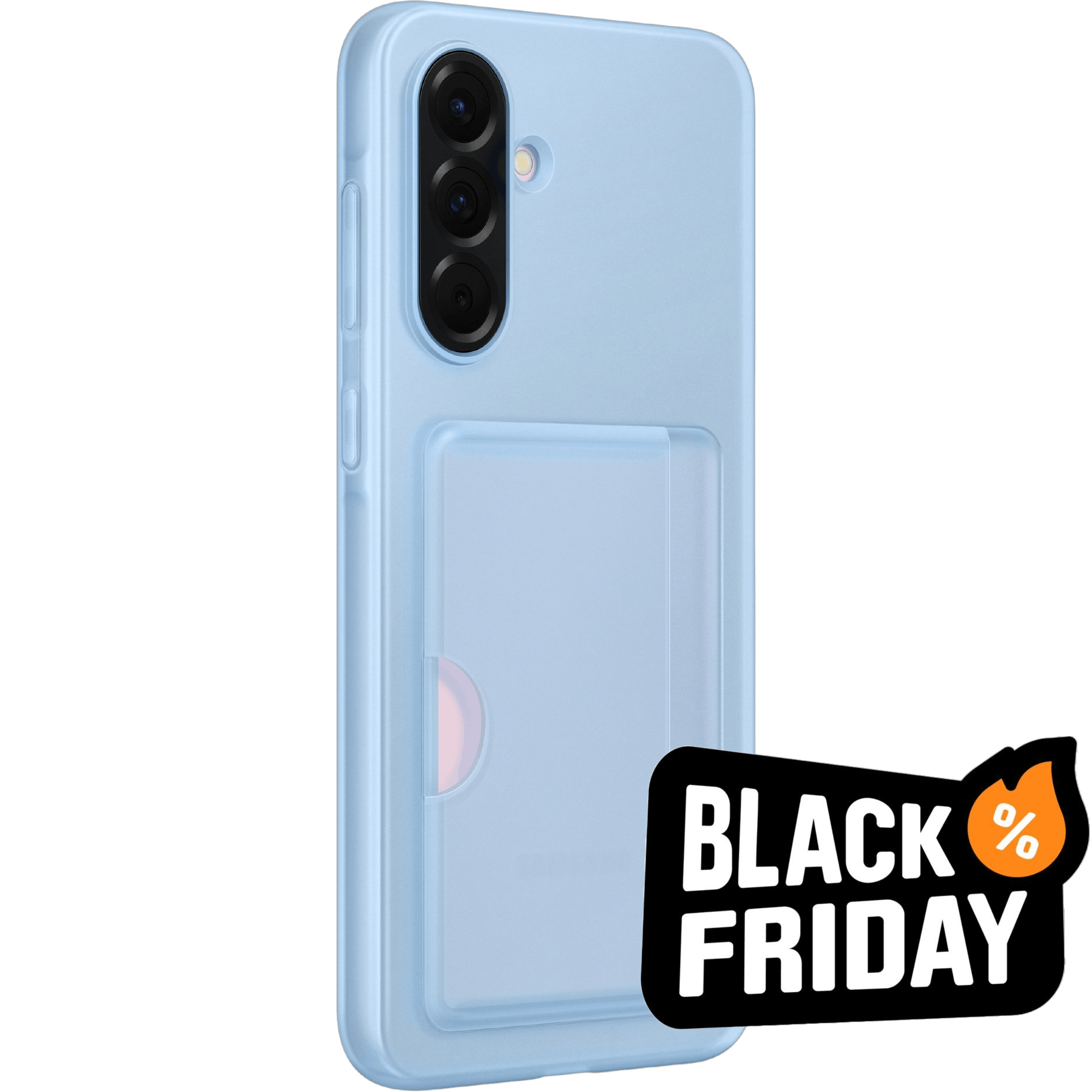 Samsung Galaxy A56 Card Slot Case Blauw