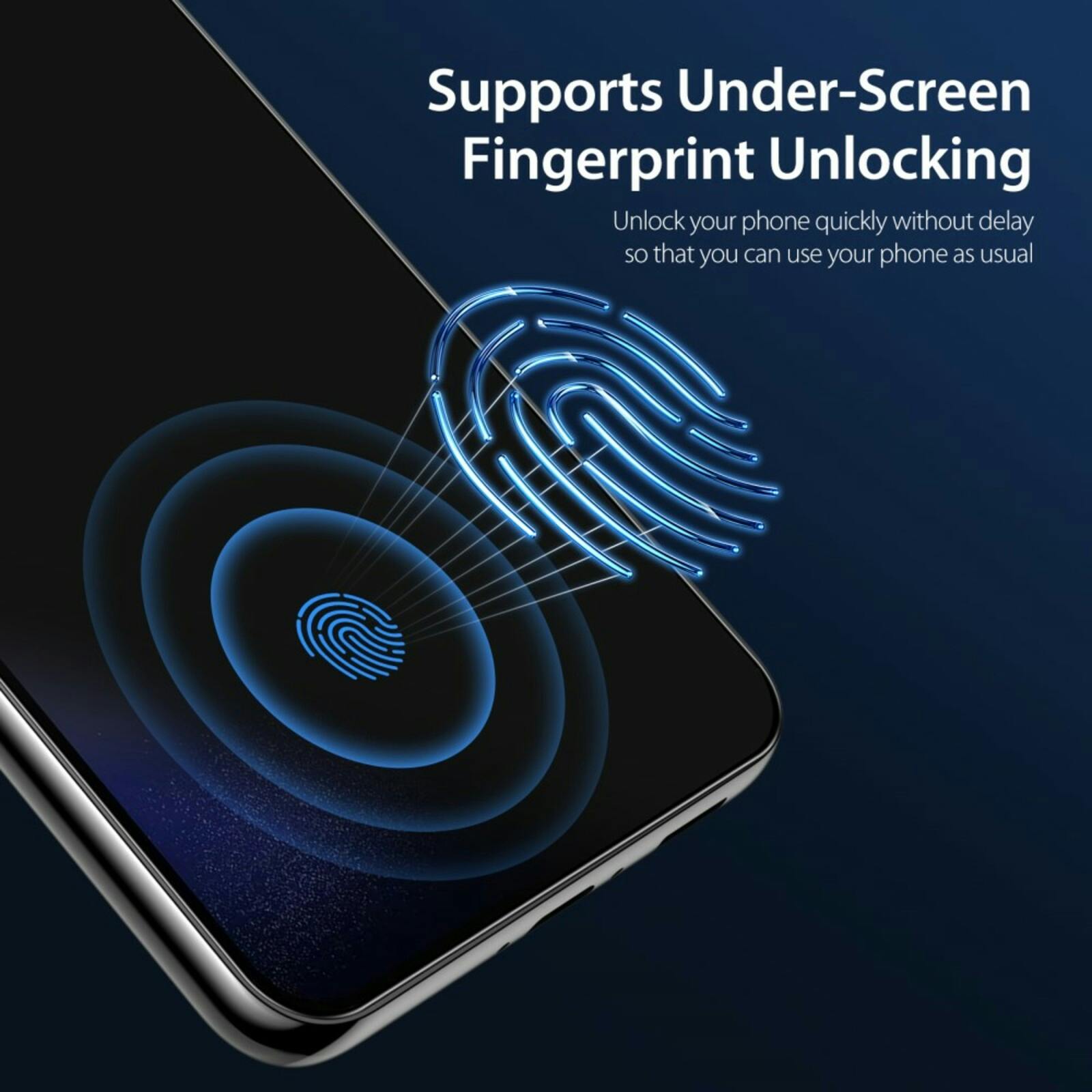 DUX DUCIS Samsung S23 Privacy Screenprotector Gehard Glas Transparant