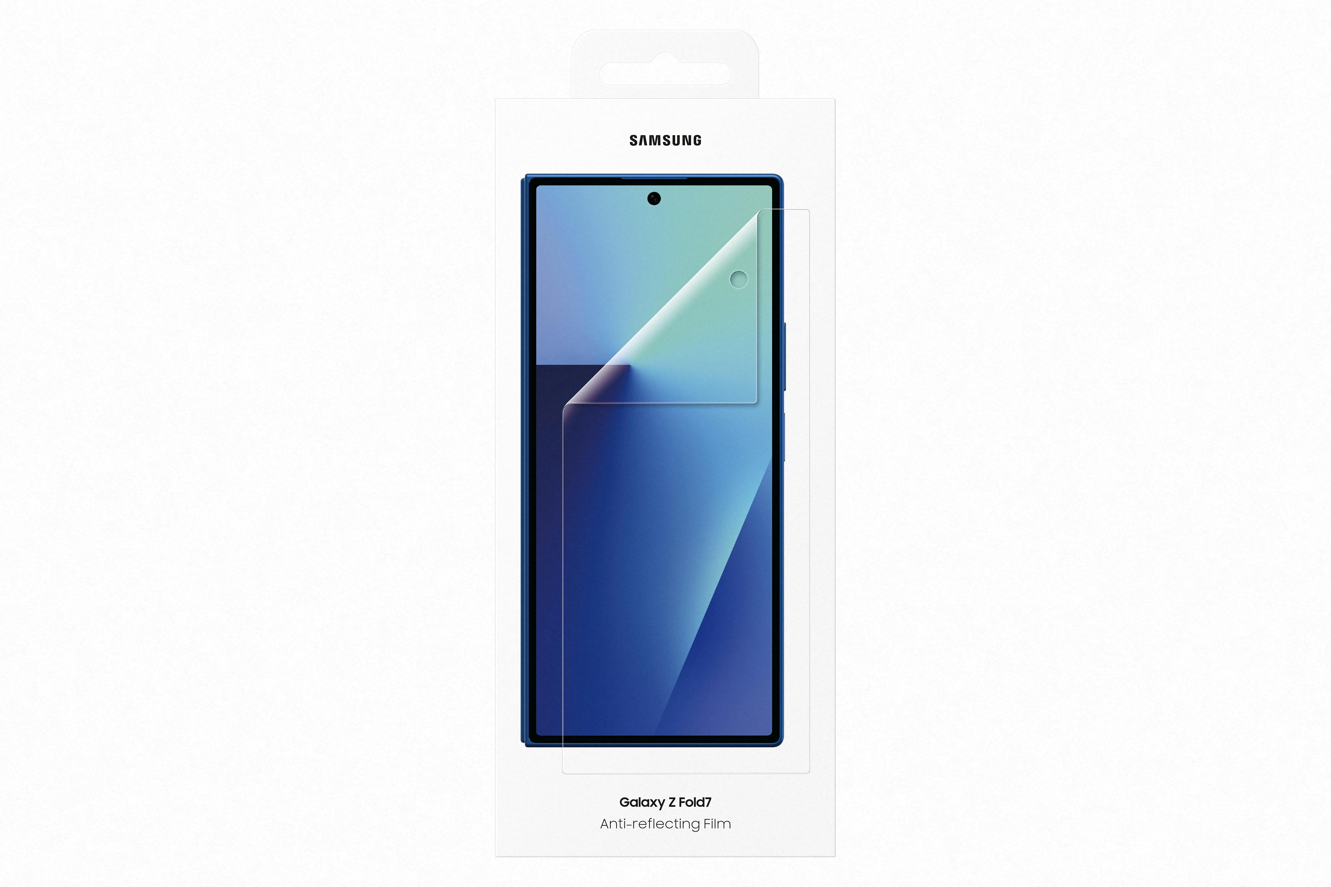 Samsung Galaxy Z Fold7 Anti-Reflecting Screenprotector Transparant