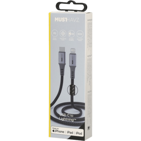 Musthavz USB-C to Lightning Nylon Kabel
