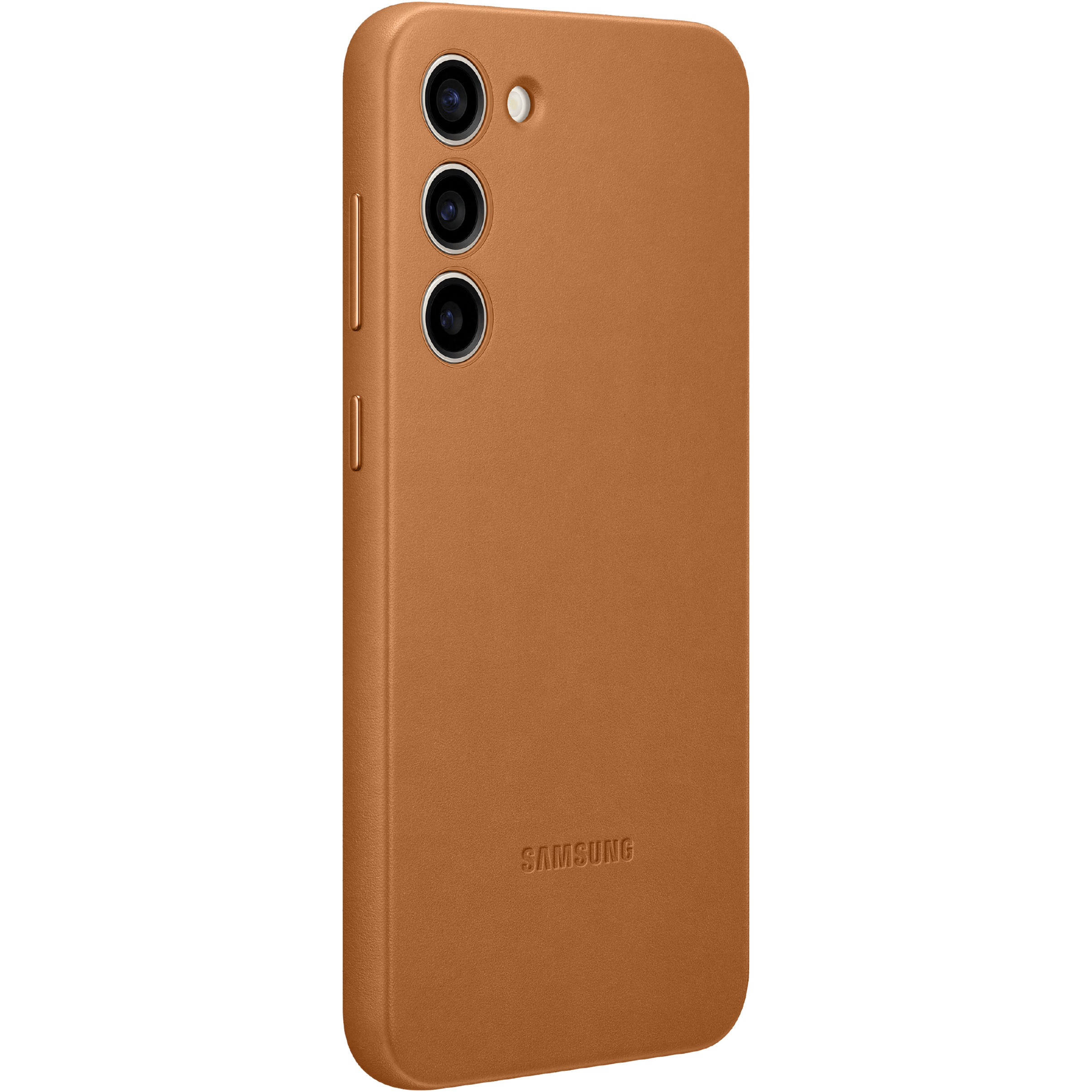 Samsung Galaxy S23 Plus Leren Hoesje Camel