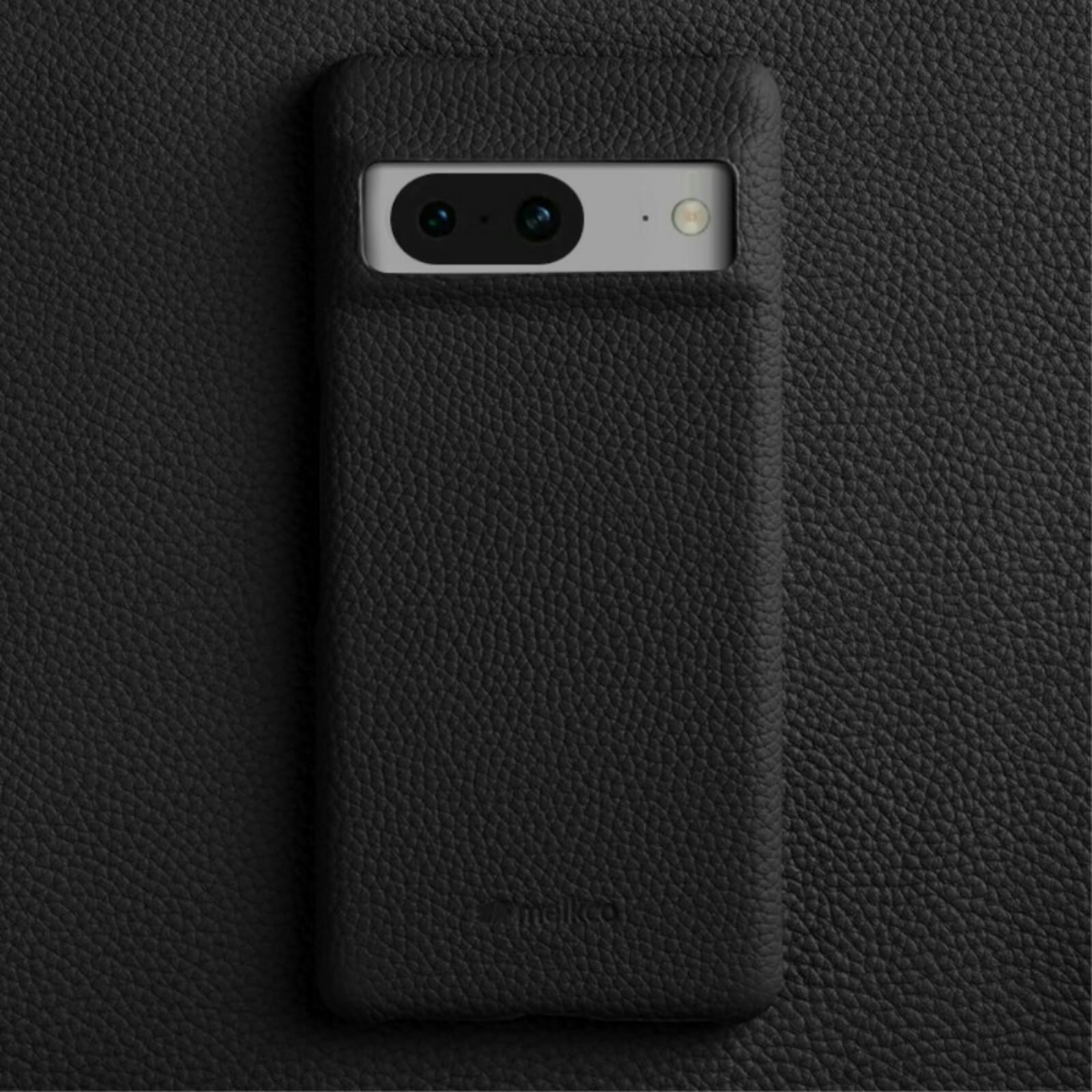 Melkco Google Pixel 8 Leather Case Zwart