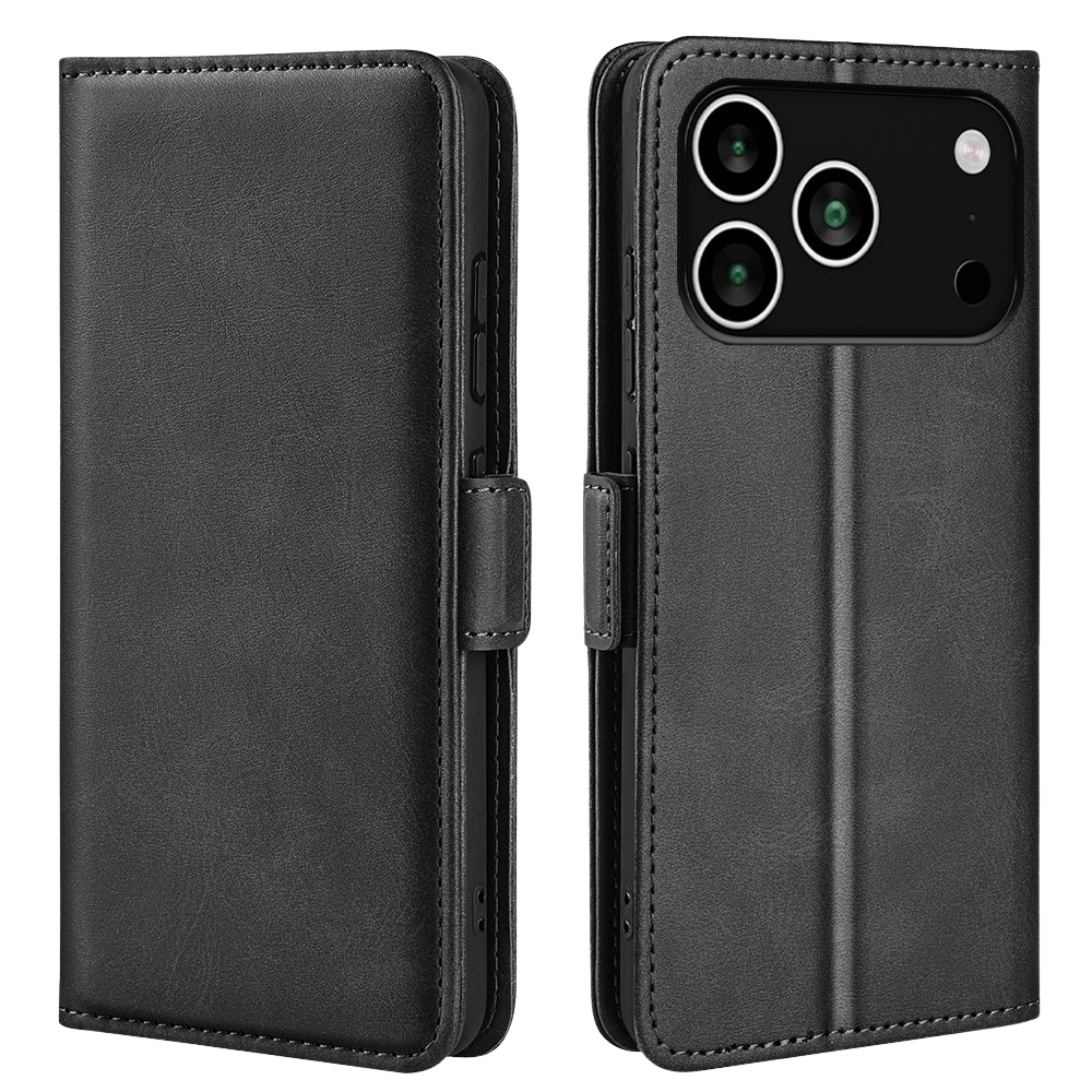 Comfycase Apple iPhone 17 Pro Max Bookcase Hoesje Zwart