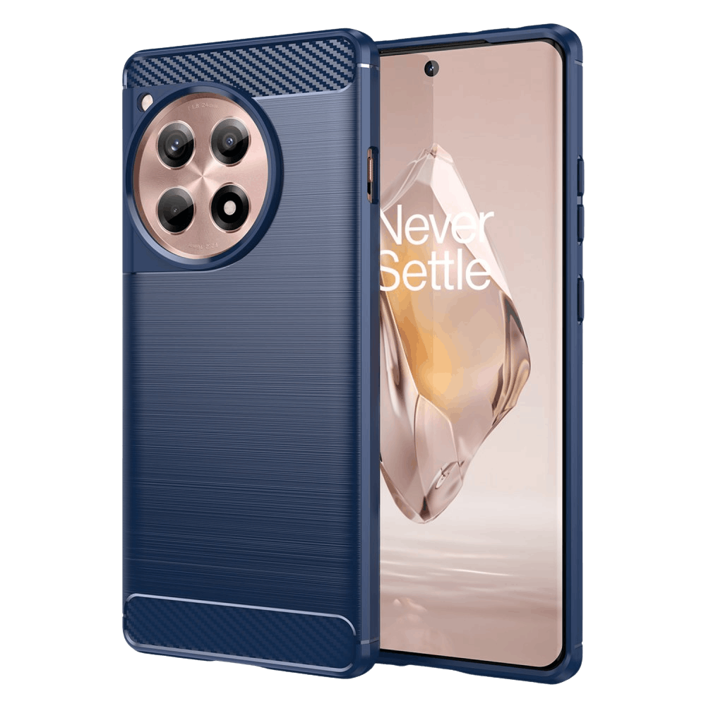Mocaa OnePlus 12R Schokbestendig Hoesje Blauw