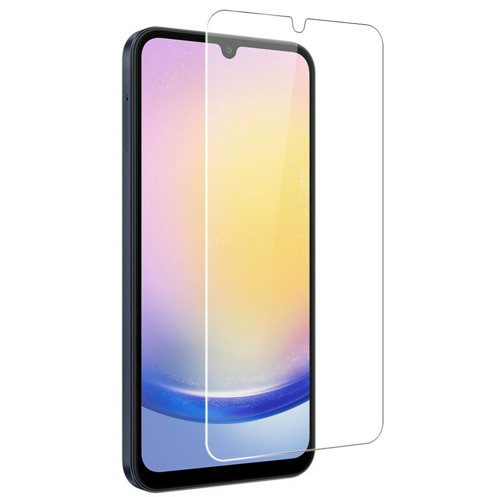 Northjo Samsung Galaxy A25 Hoesje en Screenprotector Transparant