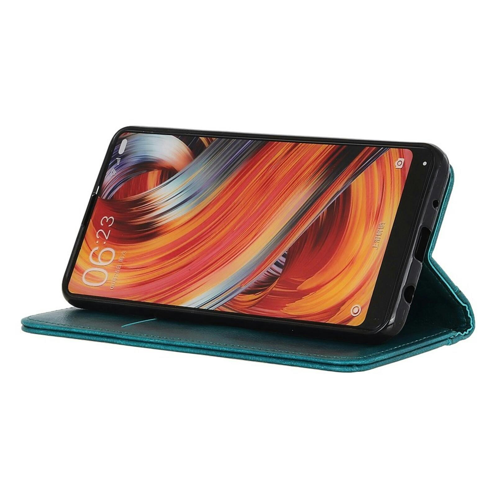 Comfycase Redmi 13C Leren Portemonnee Hoesje Turqoise