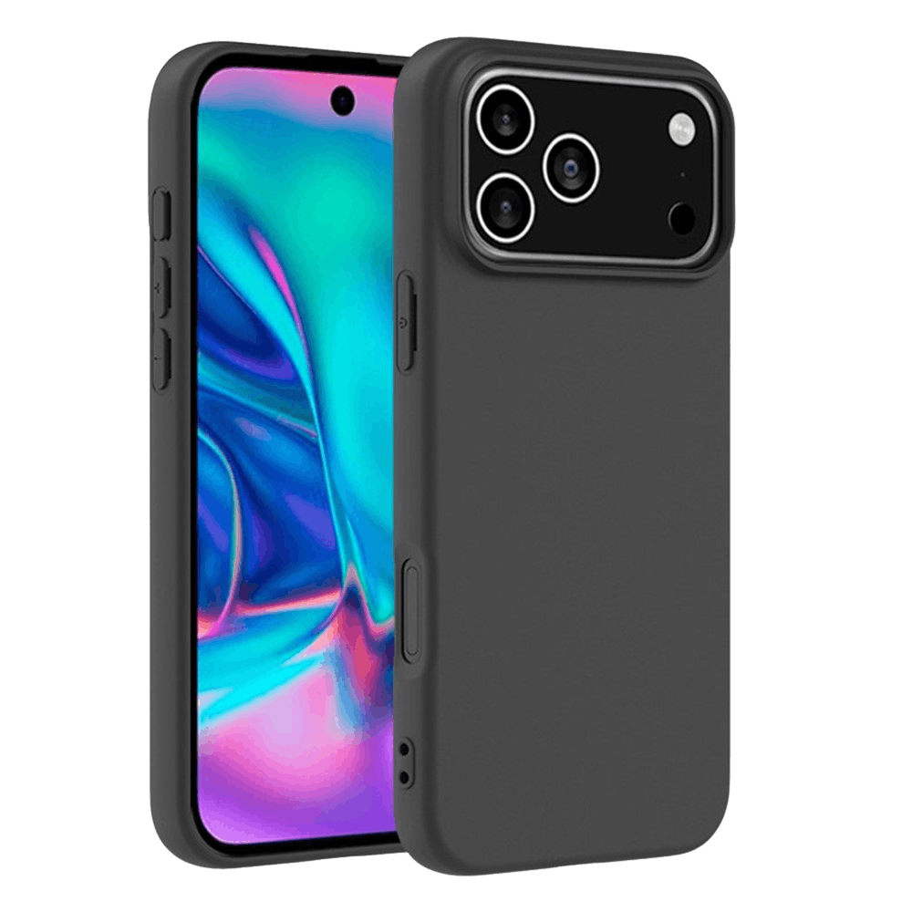 CaseBody Apple iPhone 17 Pro Slim-Fit Backcover Zwart